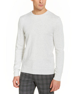 Calvin Klein Solid Liquid Sweater Pale Grey Heather thumbnail 1