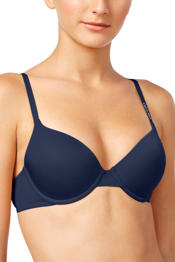 Calvin Klein Speakeasy-Navy Essence T-Shirt Bra