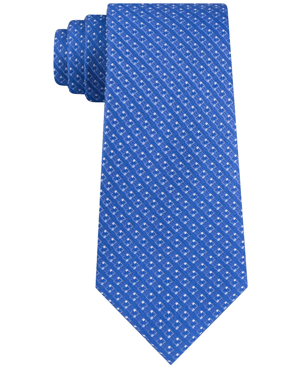 Calvin Klein Squared Neat Tie Navy