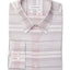 Calvin Klein Stain Shield Extreme Slim-fit Wrinkle-free Stretch Dress Shirt Red Multi