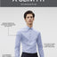 Calvin Klein Stain Shield Extreme Slim-fit Wrinkle-free Stretch Dress Shirt Red Multi