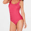 Calvin Klein Starburst One-piece Swimsuit Rosebud Shimmer