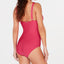 Calvin Klein Starburst One-piece Swimsuit Rosebud Shimmer