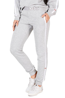 Calvin Klein Statement 1981 Logo Jogger Pant in Grey Heather thumbnail 1