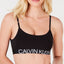 Calvin Klein Statement 1981 Logo Reversible Bralette Qf5176 Black