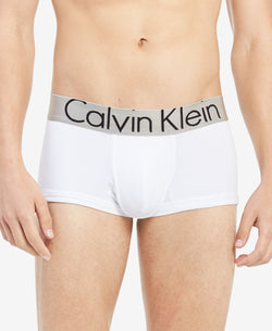 Calvin Klein Steel 3-pk. Micro Low-rise Trunks White thumbnail 3