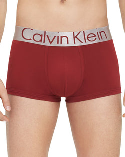 Calvin Klein Steel Low Rise Trunks Pack Of 3 Black/Blue/Red thumbnail 2