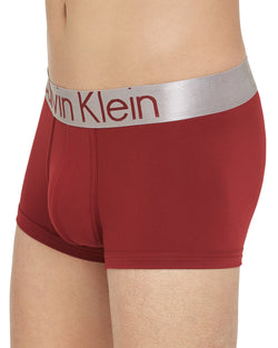 Calvin Klein Steel Low Rise Trunks Pack Of 3 Black/Blue/Red thumbnail 3