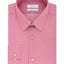 Calvin Klein Steel Slim Fit Non Iron Performance Herringbone Point Collar Dress Shirt Antique Rose
