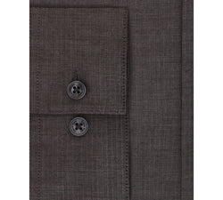 Calvin Klein Steel Slim Fit Non Iron Performance Herringbone Point Collar Dress Shirt Grey thumbnail 2