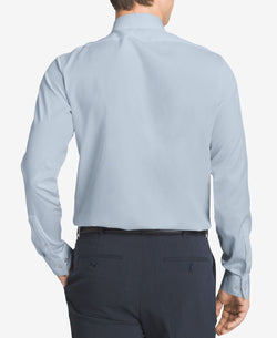 Calvin Klein Steel Slim Fit Non Iron Performance Herringbone Point Collar Dress Shirt thumbnail 3