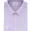 Calvin Klein Steel Slim-fit Non-iron Performance Stretch Purple Solid Dress Shirt Grape