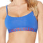 Calvin Klein Stellar Blue Statement 1981 Logo 2-Way Bralette