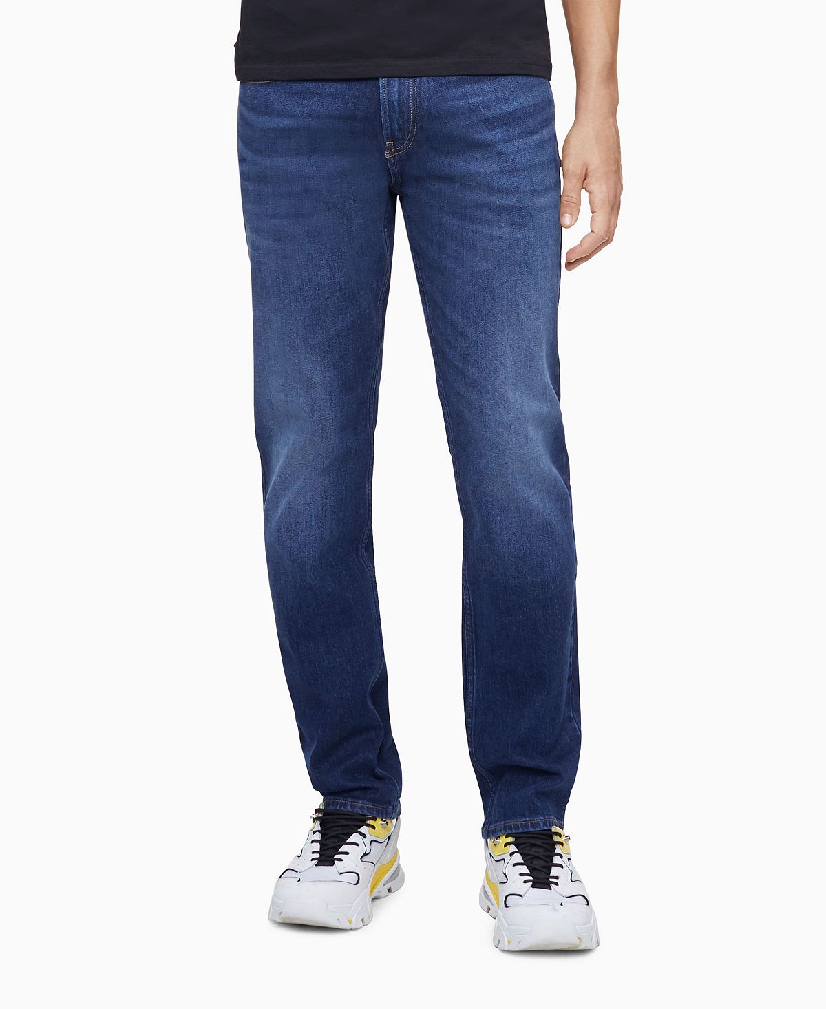 Calvin Klein Straight Fit High Stretch Jeans Preminger