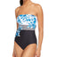Calvin Klein Strapless Printed Tummy Control One-piece Swimsuit Earl Multi Country Club Floral