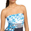 Calvin Klein Strapless Printed Tummy Control One-piece Swimsuit Earl Multi Country Club Floral