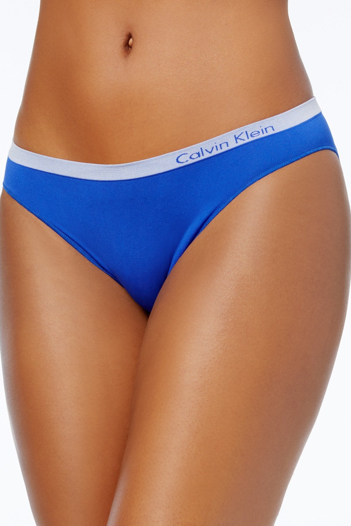 Calvin Klein Streak-Blue Pure Seamless Bikini