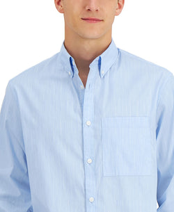 Calvin Klein Stretch Textured Shirt Serenity thumbnail 2