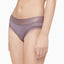 Calvin Klein Striped-waist Hipster Underwear Qd3672 Plum Dust