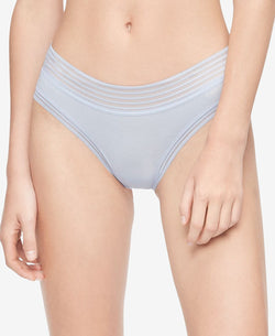 Calvin Klein Striped-waist Hipster Underwear Qd3672 Prepster Blue thumbnail 1