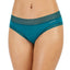Calvin Klein Striped-waist Hipster Underwear Qd3672 Teal Diamond