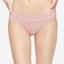 Calvin Klein Striped-waist Thong Underwear Qd3670 Fresh Pink