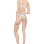Calvin Klein Striped-waist Thong Underwear Qd3670 Prepster Blue