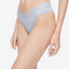 Calvin Klein Striped-waist Thong Underwear Qd3670 Prepster Blue