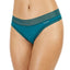 Calvin Klein Striped-waist Thong Underwear Qd3670 Teal Diamond