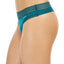 Calvin Klein Striped-waist Thong Underwear Qd3670 Teal Diamond