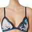 Calvin Klein Sublime-Printed Sheer Marquisette Lace-Trim Bralette