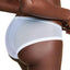 Calvin Klein Teardrop-Blue Sculpted Mesh-Panel Bikini Brief