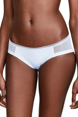 Calvin Klein Teardrop-Blue Sculpted Mesh-Panel Bikini Brief thumbnail 1
