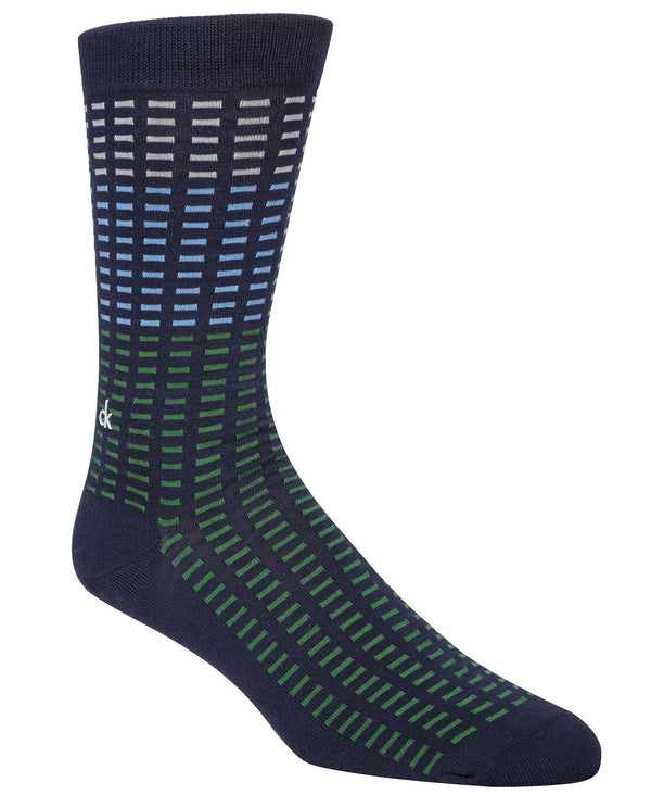 Calvin Klein Tile Print Socks / Peacoat