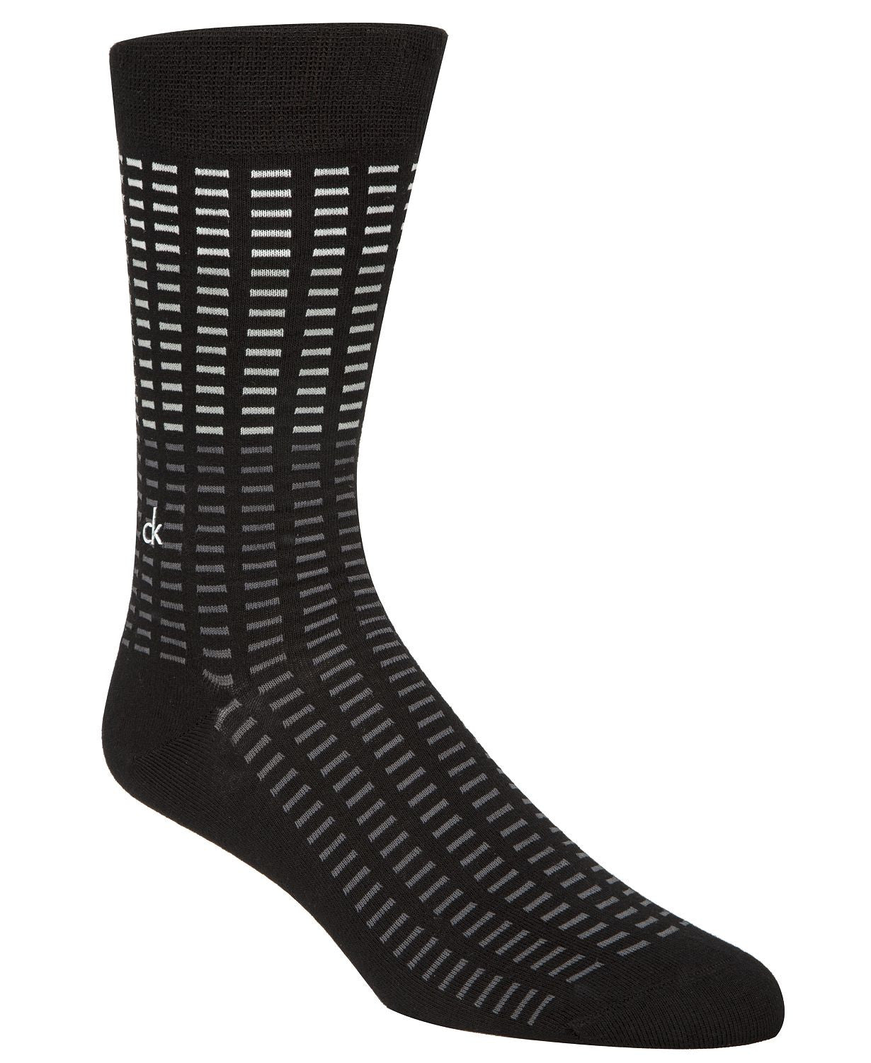 Calvin Klein Tile-print Socks Black/grey