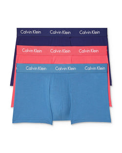 Calvin Klein Trunks Pack Of 3 Blue/Pink/Navy thumbnail 1