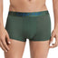 Calvin Klein Ultra-soft Modal Trunks Duffle Green/Electra Blue