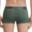 Calvin Klein Ultra-soft Modal Trunks Duffle Green/Electra Blue