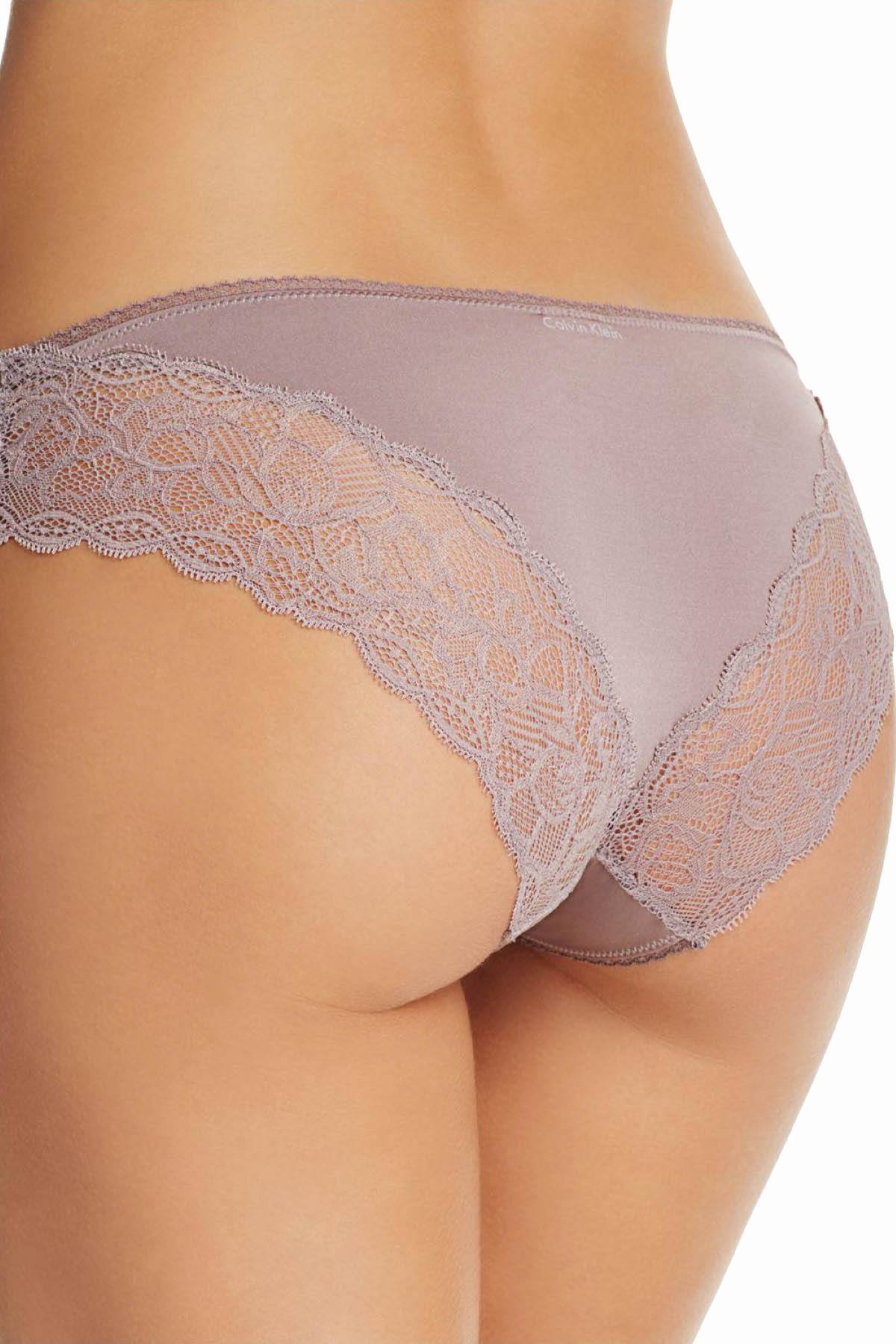 Calvin Klein Violet-Dust Seductive Comfort Lace-Waist Brief