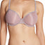 Calvin Klein Violet-Dust Sheer Marquisette Underwire Demi Bra