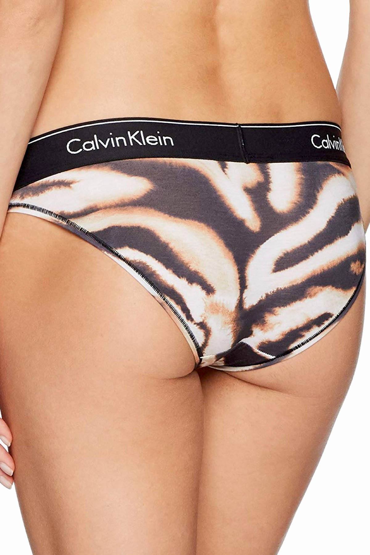 Calvin Klein Watercolor-Animal Modern Cotton Bikini Brief