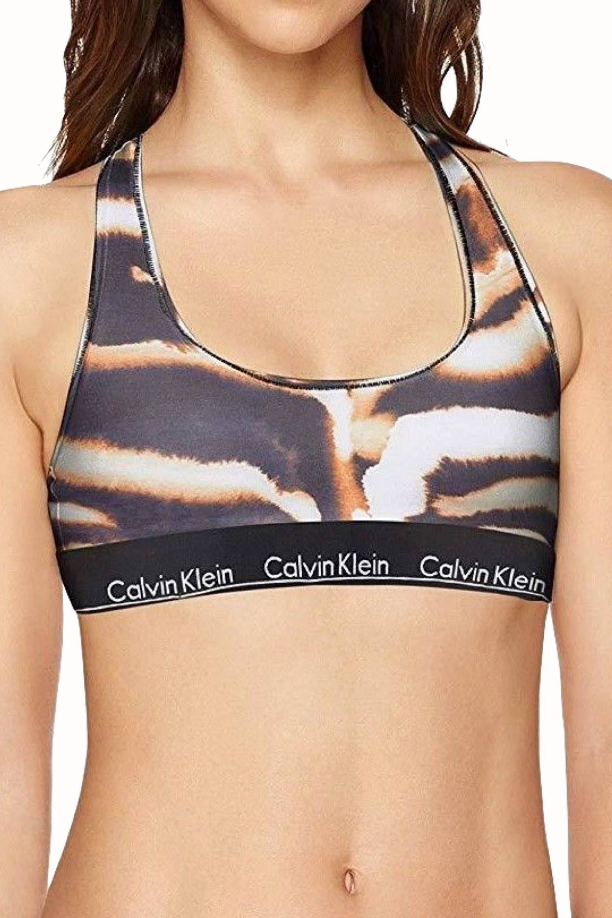 Calvin Klein Watercolor-Animal Modern Cotton Bralette