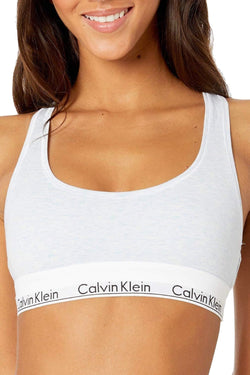 Calvin Klein Wedgewood Heather Modern Cotton/Modal Bralette thumbnail 2