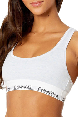 Calvin Klein Wedgewood Heather Modern Cotton/Modal Bralette thumbnail 1