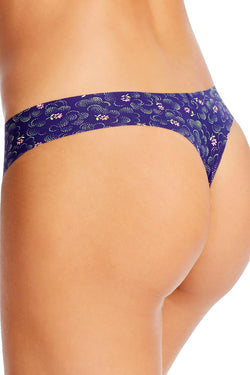 Calvin Klein Whimsical-Floral Invisibles Thong thumbnail 2