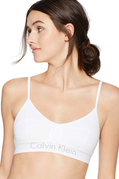 Calvin Klein White Body Unlined Bralette