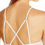 Calvin Klein White CK-One Low-Impact Micro-Mesh Bralette