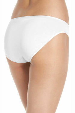 Calvin Klein White Cotton CK Form Bikini Brief thumbnail 1