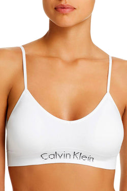 Calvin Klein White Horizon Seamless Padded Bralette thumbnail 1