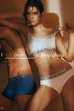 Calvin Klein White Iron Strength Logo Bralette thumbnail 3